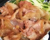 お弁当に♪豚バラで簡単生姜焼き作り方4写真
