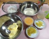 レモン丸ごと1個使ったミニカップケーキ作り方1写真