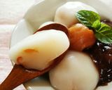 南高梅干し白玉♪小豆添え作り方6写真