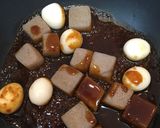 コンニャクとうずらの赤味噌ダレ♡作り方5写真