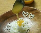 ふわふわチーズとハートさきのハチミツ和え作り方3写真