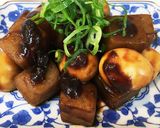コンニャクとうずらの赤味噌ダレ♡作り方6写真
