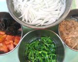 ✿ฺお豆と玄米の☺ライスサラダ✿ฺ作り方1写真