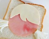 女の子の朝食パン♡作り方2写真
