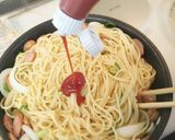 母の味♡簡単ナポリタン作り方8写真