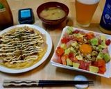 低糖質な炊飯器お好み焼き(大豆粉使用)作り方6写真