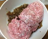 舞茸と高野豆腐のハンバーグ作り方4写真
