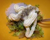 搾菜セロリ春雨サラダ作り方1写真