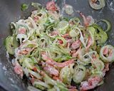 桜海老のネギ焼き（お好み焼き風）作り方2写真