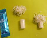 雷さまサラダ作り方1写真