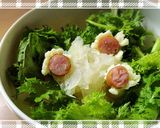 さけるチーズで簡単サラダ作り方4写真