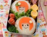 【キャラ弁】赤毛の女の子弁当作り方5写真