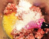 ミネストローネの残りで煮込みハンバーグ♬作り方2写真