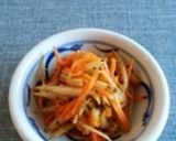 私のごぼうとニンジンのきんぴら作り方7写真