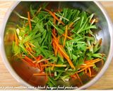 黑Q水菜堅果起司沙拉．柯媽媽の植物燕窩作り方2写真