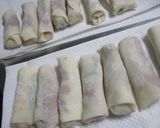 梅大葉入りちくわベーコンのパリッと巻き作り方5写真