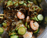 簡単♪海老ともずくとキュウリの中華サラダ作り方11写真