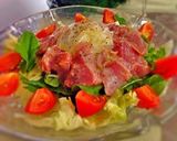 レモン風味のカツオのサラダ作り方3写真