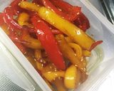 作り置き・常備菜にも!パプリカきんぴら作り方3写真