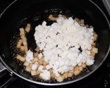 山芋と豚挽肉の炒め物　簡単丼にも！作り方6写真