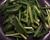 さっぱり ニラ玉梅トマト作り方3写真