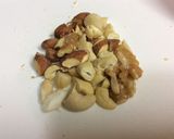白舞茸と4種類ナッツの半熟玉子丼作り方1写真
