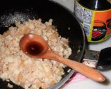 山芋と豚挽肉の炒め物　簡単丼にも！作り方9写真