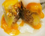 新玉ねぎの肉詰め作り方5写真