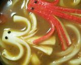 なかよしタコさん♪(チーズカレーうどん)作り方4写真