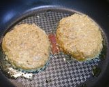 LDL対策！粉豆腐のポークハンバーグ作り方3写真
