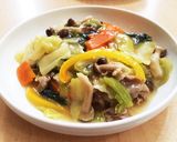 栄養たっぷり野菜あんかけ丼♪作り方9写真