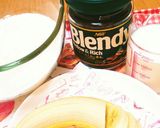 バナナ入れました！パンdeカフェオレ作り方1写真