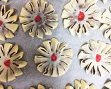 ♡可愛い♡お花のあんこパイ作り方7写真