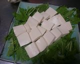 梅トマトソースがけ・豆腐のサラダ♪作り方3写真