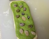 ミニサイコロ食パン♡抹茶うずまき豆パン作り方5写真
