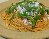 しらすとトマトの簡単和風パスタ作り方4写真