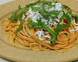 しらすとトマトの簡単和風パスタ作り方4写真