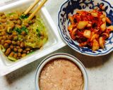 わが家の定番 モリモリ ツ納豆腐サラダ作り方2写真