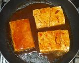 豆腐ステーキ♪簡単カレー風味ソース♪作り方6写真