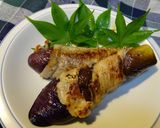 ナスのton（豚）巻き酢しょうがもOK作り方6写真