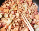 ☆余り物☆パラパラチャーハン作り方8写真