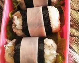 じゃこハムおにぎり作り方3写真