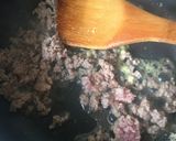 絹さやの肉味噌炒め作り方4写真