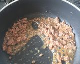 絹さやの肉味噌炒め作り方5写真