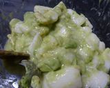 長いもとアボガドのサラダ作り方3写真