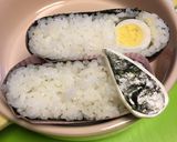 簡単キャラ弁☆スヌーピーな塩おにぎらず☆作り方10写真
