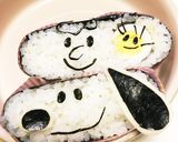 簡単キャラ弁☆スヌーピーな塩おにぎらず☆作り方15写真