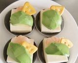 チーザ・海老・アボカド乗せ豆腐のおつまみ作り方3写真