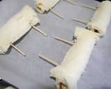 簡単！マキマキトースト(ホットドッグ)作り方2写真