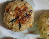 チーズ入りつくね切り干しひじき入り弁当も作り方7写真